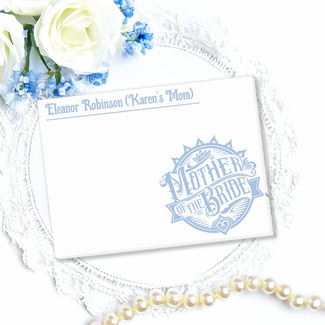 Mother of the Bride Custom Colour and Texts Post-it Notes (Creator Uploaded)