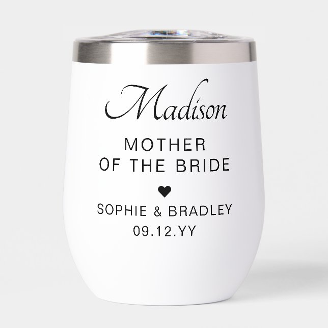 Mother of the Bride Custom Personalised Wedding (Front)