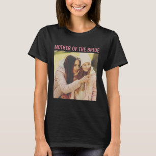 Mother of the Bride Custom Photo Vintage T-Shirt