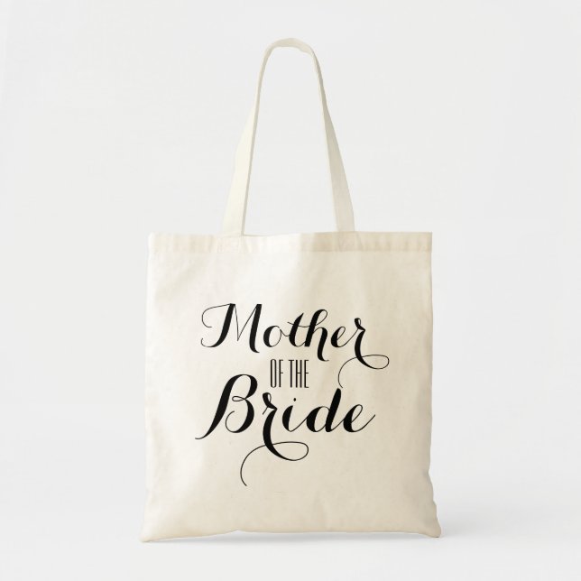 Mother of the Bride Custom Tote Bag (Front)