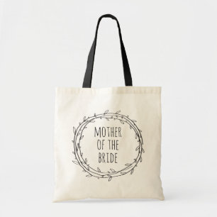 Mother of the bride. Cute modern botanical wedding Tote Bag