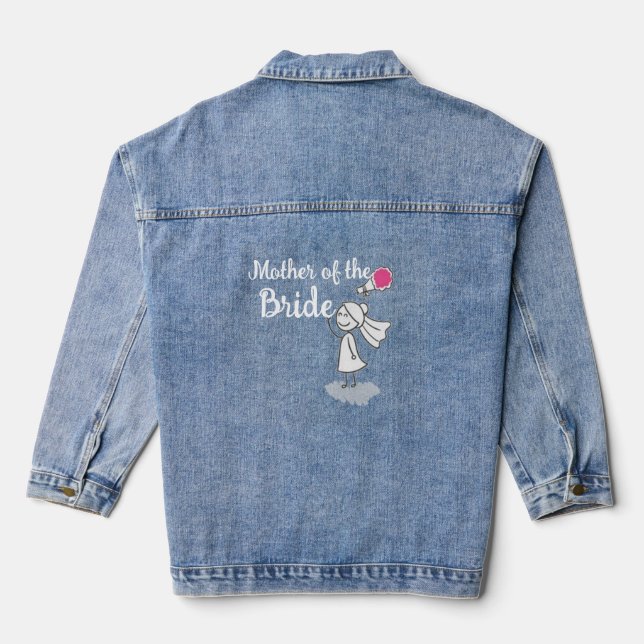 Mother of the Bride Denim Jacket (Back)