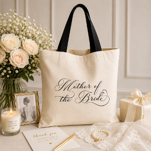 Mother of the Bride Elegant Wedding Tote Bag