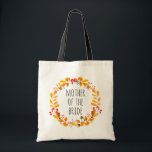 Mother of the bride. Fall yellow wedding. Autumn Tote Bag<br><div class="desc">Fall wedding "Mother of the bride" tote bag. Contact me,  please,  if you need additional items.</div>