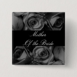 Mother Of the Bride - Font Style/Size - Lucia 14 15 Cm Square Badge