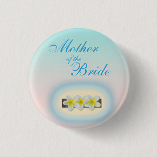 Mother of the Bride Frangipani Wedding Pin