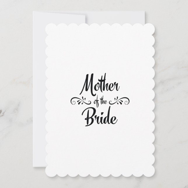 Mother of the Bride - Funny Rehearsal Dinner Invitation (Front)