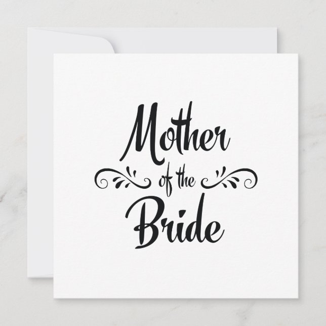 Mother of the Bride - Funny Rehearsal Dinner Invitation (Front)