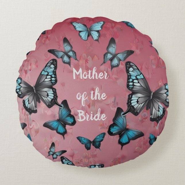 Mother of the Bride gift Round Cushion (Front)