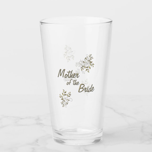 Mother of the Bride Glass (Front)