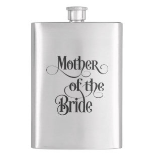 Mother of the Bride Hip Flask