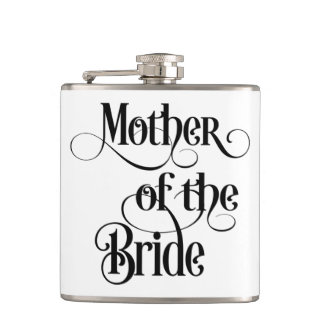 Mother of the Bride Hip Flask