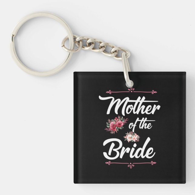 Mother Of The Bride Key Ring (Front)