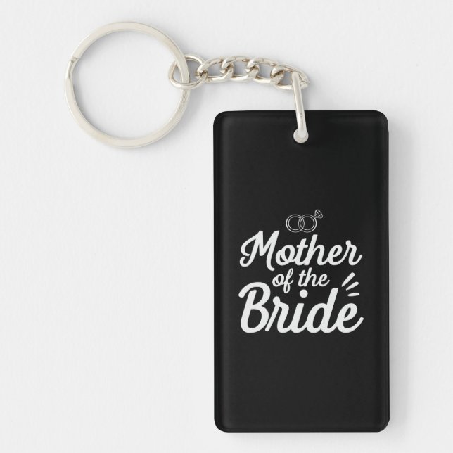 Mother Of The Bride Key Ring (Front)