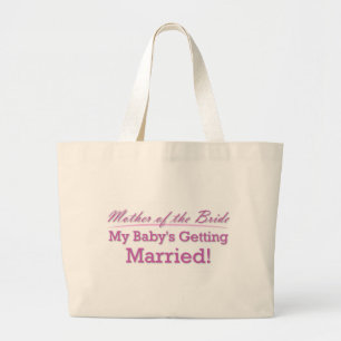 Mother of the Bride Large Tote Bag