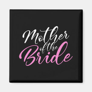 Mother Of The Bride Matching Wedding Party Magnet