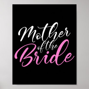 Mother Of The Bride Matching Wedding Party  Poster