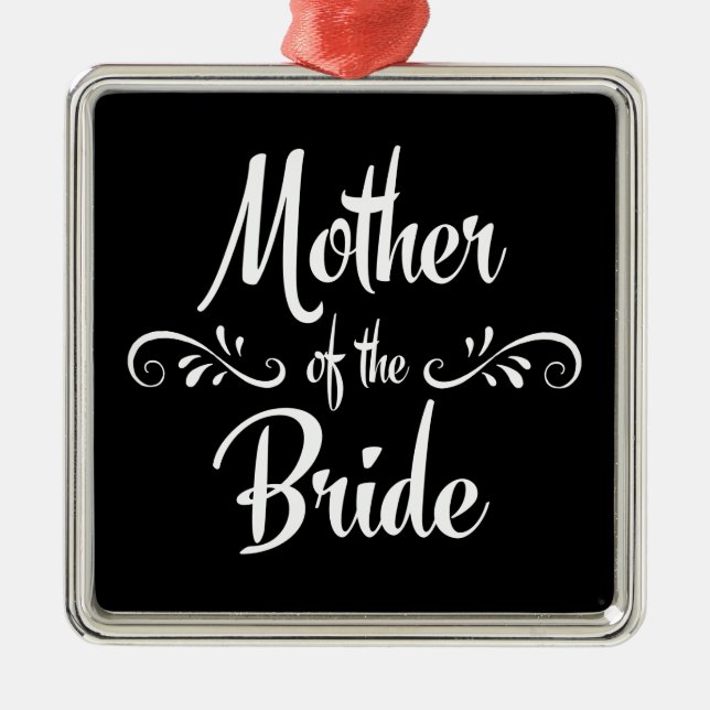 Mother of the Bride Metal Tree Decoration (Front)