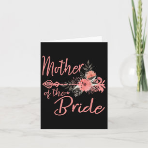 Mother Of The Bride Mum Wedding Card