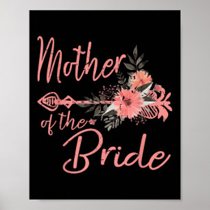 Mother Of The Bride Mum Wedding Poster