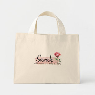 Mother of the Bride Pink Rose Tote Bag – Customize
