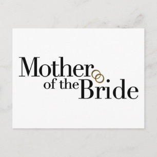 Mother Of The Bride Postcard