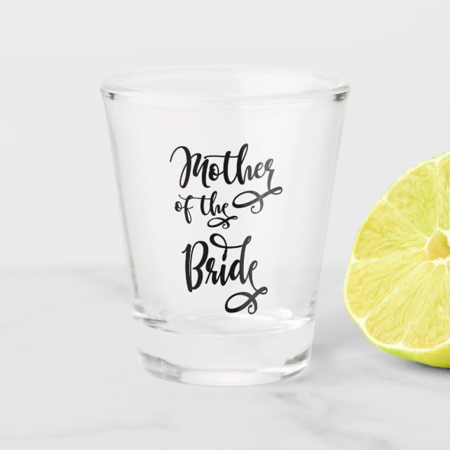Mother of the Bride Shot Glass (Front)