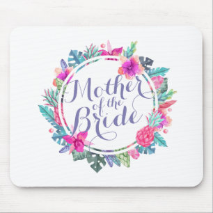 Mother of the Bride Tropical Wedding   Mousepad