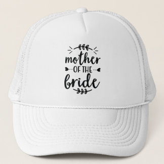 Mother of the bride trucker hat