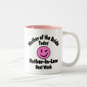 Mother of the Bride Two-Tone Coffee Mug