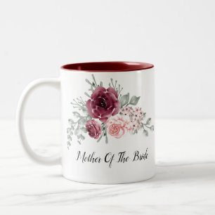 MOTHER OF THE BRIDE Two-Tone COFFEE MUG