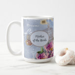 Mother of the Bride Victorian Love Thoughts Dreams Coffee Mug<br><div class="desc">This design is soft,  vintage,  and filled with lovely Victorian themes of love,  dreams,  and thoughts. Personalise it for your occasion,  a birthday,  engagement,  Mother's Day or a special day just for you.</div>