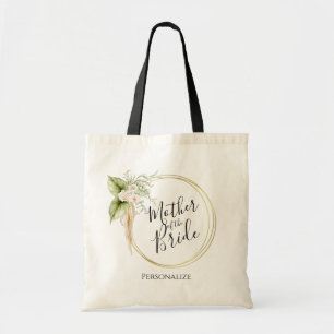 Mother of the Bride - Watercolor Floral  Tote Bag