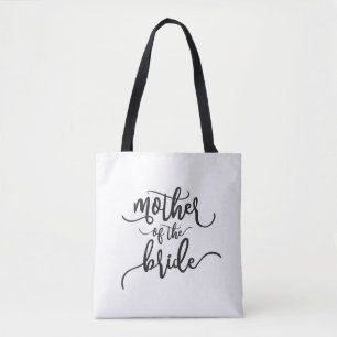 Mother of the Bride Wedding Calligraphy   Tote Bag