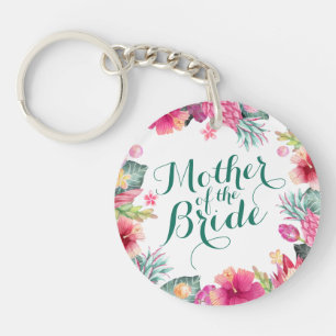 Mother of the Bride Wedding Keychain