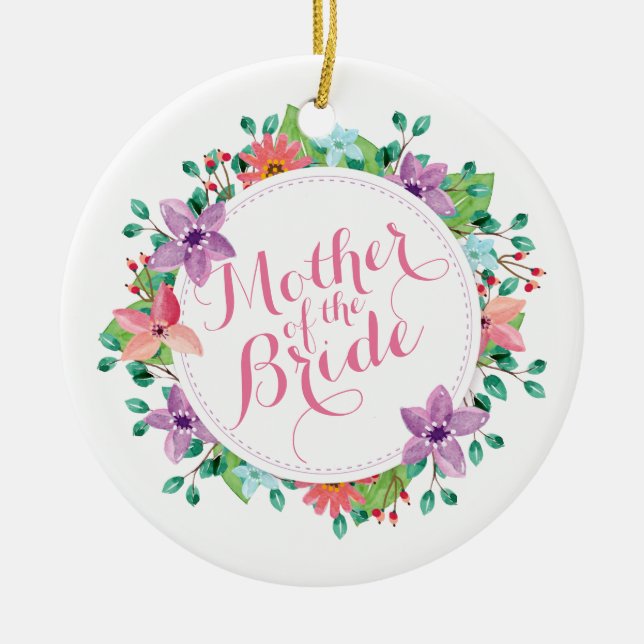 Mother of the Bride Wedding | Ornament (Front)