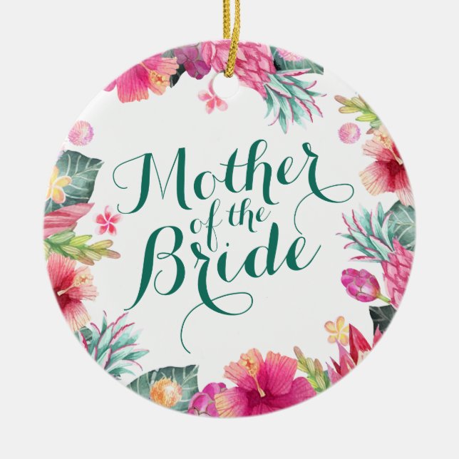 Mother of the Bride Wedding | Ornament (Front)
