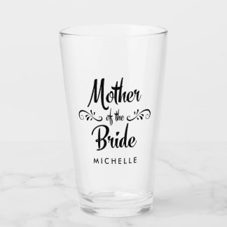 Mother of the Bride Wedding Rehearsal Dinner Glass
