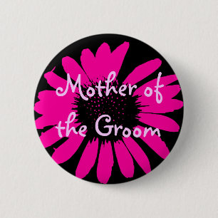 Mother of the Groom 6 Cm Round Badge