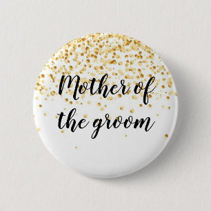 Mother of the groom 6 cm round badge