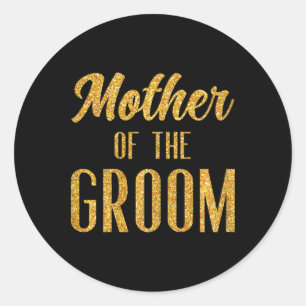 Mother Of The Groom Bachelorette Party Group Classic Round Sticker