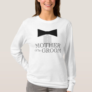 Mother of the Groom Bow Tie T-Shirt