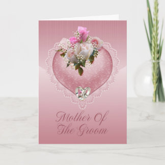 Mother Of The Groom Congratulations - Mother Of Th Card