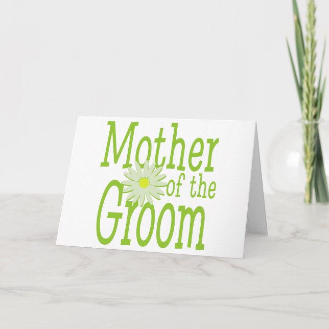 Mother of the Groom/ Daisy Card (Front)