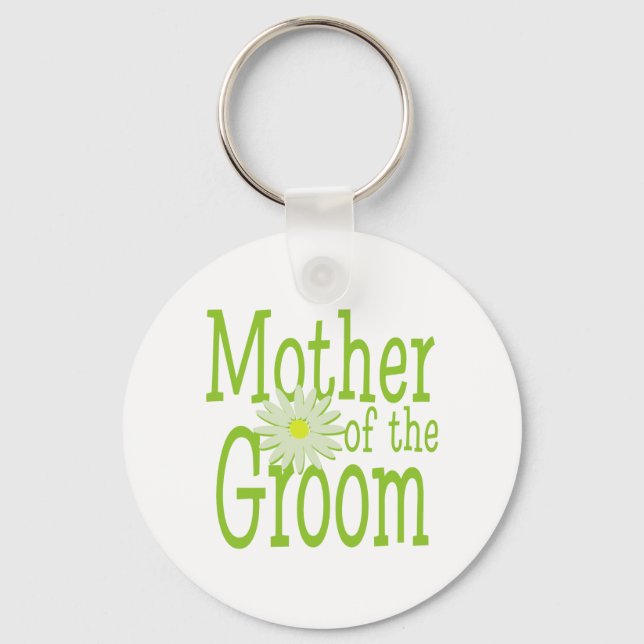 Mother of the Groom/ Daisy Key Ring (Front)