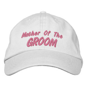Mother of the Groom Embroidered Hat