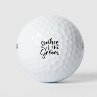 Mother of the groom golf balls