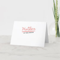 Mother of the groom