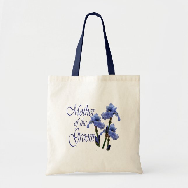Mother of the Groom/ Iris Tote Bag (Front)