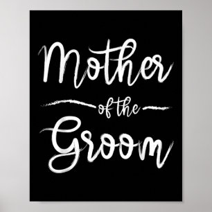 Mother Of The Groom Matching Bridal Shower Poster
